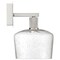 Access Lighting Port Nine Chardonnay, Chardonnay LED Wall Sconce, Brushed Steel Finish, Seeded Glass 63144LEDD-BS/SDG - alternate 3